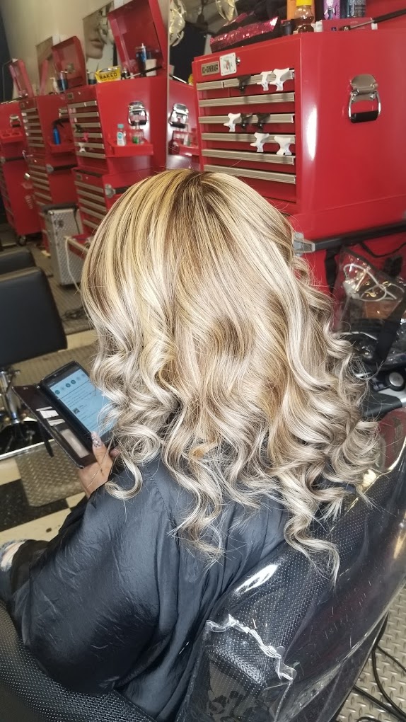 Beautiful curly hair